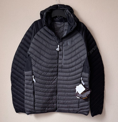 Dynafit Radical DOWNTEK RDS Hooded Down Jacket 800 Fill  Men's Black Out $329.95