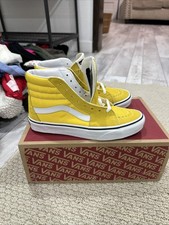 Vans Sk8- High Cyber Yellow for sale | eBay