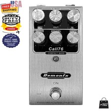 Demonfx CALL76 Compact Bass Compressor BASS Guitar Pedal Fast U.S. Ship