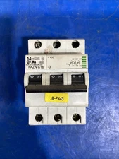 Klockner Moeller Fazn C-16 5kA-277/ 4B0VAC 3 Pole Circuit Breaker