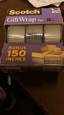 3 ROLLS SCOTCH GIFT WRAP TAPE