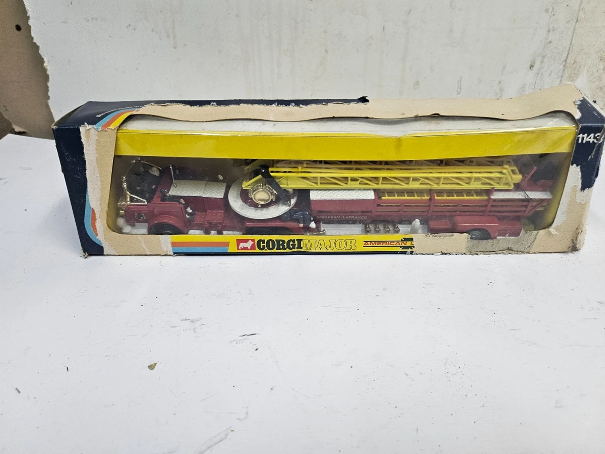 CAMION AERIAL RESCUE - AMERICAN LA FRANCE- CORGI MAJOR TOYS
