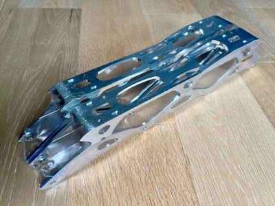 POWERSLIDE DoubleX 4x110mm inline skate racing frames, 13.3'' length, NEW