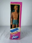 Vintage Mattel 1983 Sun Gold Malibu Ken Doll #1088 NEW in Box Beach Towel