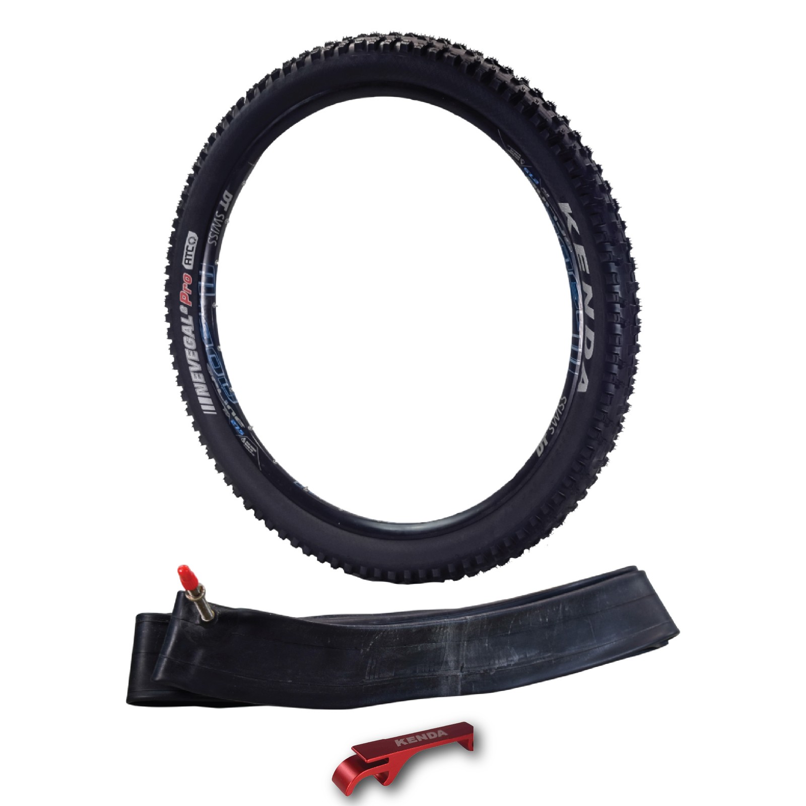 Kenda Nevegal 2 Pro K1211 29x2.40 & 29x2.00-2.40 Bike Tire&Tube&ndash;w/Kenda Keychain