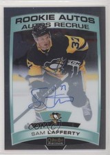 2019-20 O-Pee-Chee Platinum Rookie Autos 2020-21 Update Sam Lafferty Auto 0me2