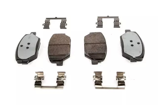 Genuine GM Front Disc Brake Pad Set with Clips 84259368