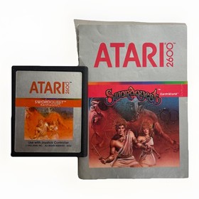 Atari 2600 Console 1 Joystick  9 Games Bundle *NOT TESTED!*