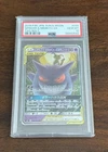 Pokémon Gengar & Mimikyu GX 038/095 Sm9 Tag Bolt PSA 10 Holo