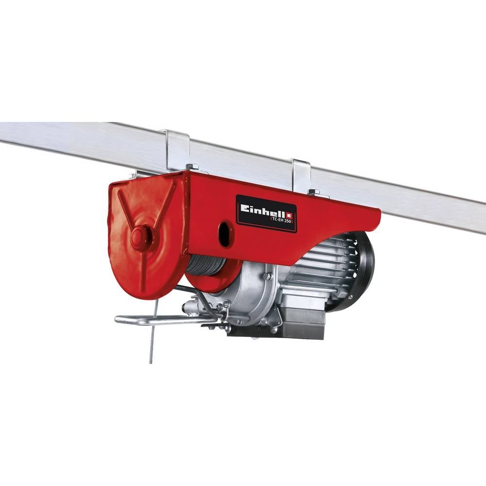Palan électrique Einhell 2255130 de 250 kg avec poulie de mouflage stable