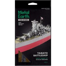 World War II Imperial Japanese Navy - Yamato Battleship Figure Model Kit Stee
