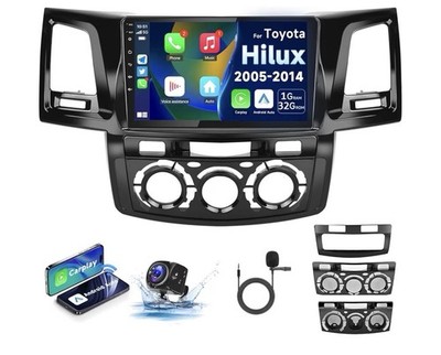 Toyota Hilux 2005-2014 Android 10.1 Car Radio GPS Player 2GB+32GB Navigation