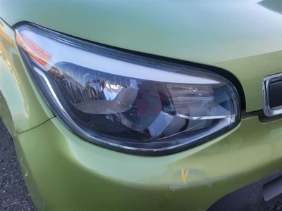 Passenger Headlight Model Halogen Without LED Accent Fits 14-19 SOUL 494445