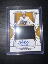2025 Panini National Treasures Collegiate - RPA Brady Cook #81 /99