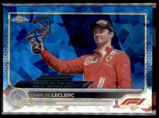 CHARLES LECLERC 2022 TOPPS CHROME F1 SAPPHIRE #182
