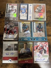 20 NFL 2000 Rookie Auto Cards. Bowman , Topps, Contenders