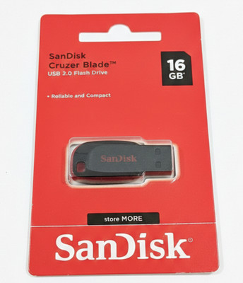 SanDisk Cruzer Blade 16 GB USB Stick | Flash Stick | Speicherstick