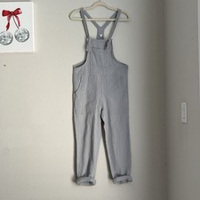 Aerie 100 Cotton Grey Womens Full-length Overall Grey