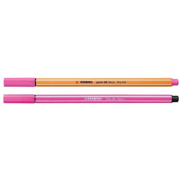 Premium-Filzstift STABILO Pen 68 und Fineliner point 88 8er Etui Shades of Pink - Bild 2 von 4