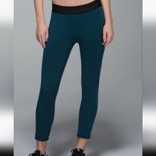 LULULEMON XXS Alberta Lake Wrap Knit Tight Legging Active Wear Work Out Gorpcore