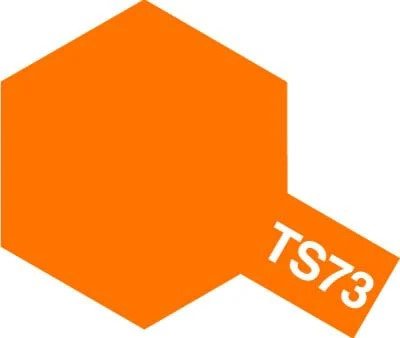 Tamiya Lack Farbe Sprühlack Mini TS-73 Klar Orange (100ml)