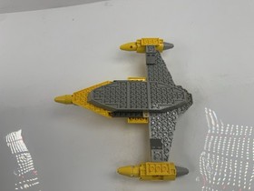 Star Wars Lego Set 7141 Naboo Fighter Ship Plus Qui-Gon Jinn Mini Fig Nice