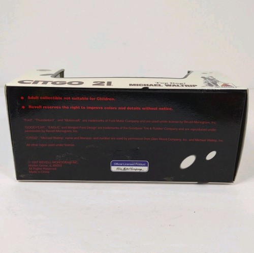 Revell Citgo Michael Waltrip 1/43 Lot Of 2 #21 1997 Ford Thunderbird Nascar - Picture 8 of 9