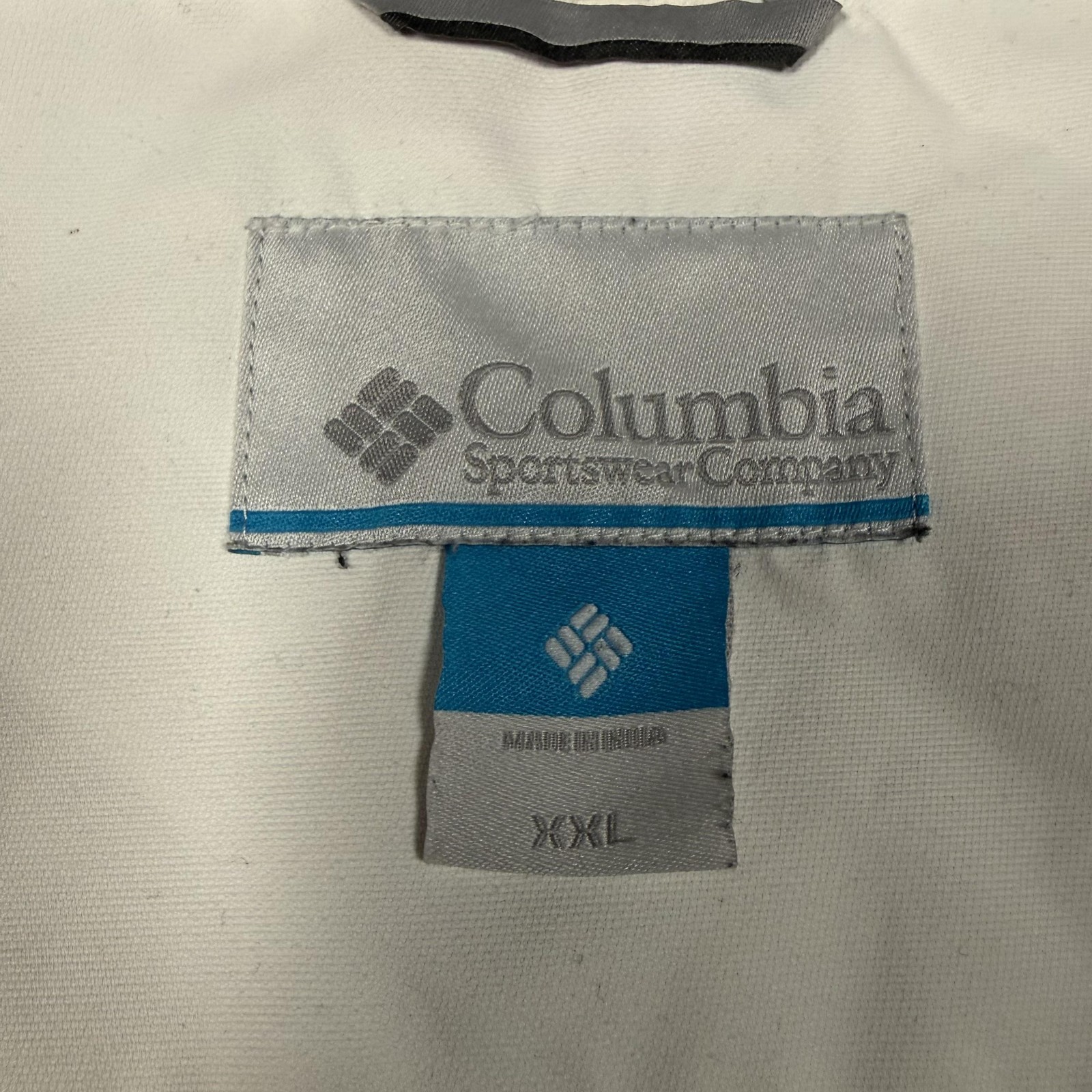 Columbia Jacket Mens 2XL Navy Omni-Tech Omni-Heat Hooded Full Zip Ski XM1522 thumbnail 6