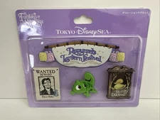 Tokyo DisneySea Fantasy Springs-Rapunzel’s Lantern Festival Magnet Set of 4-NEW