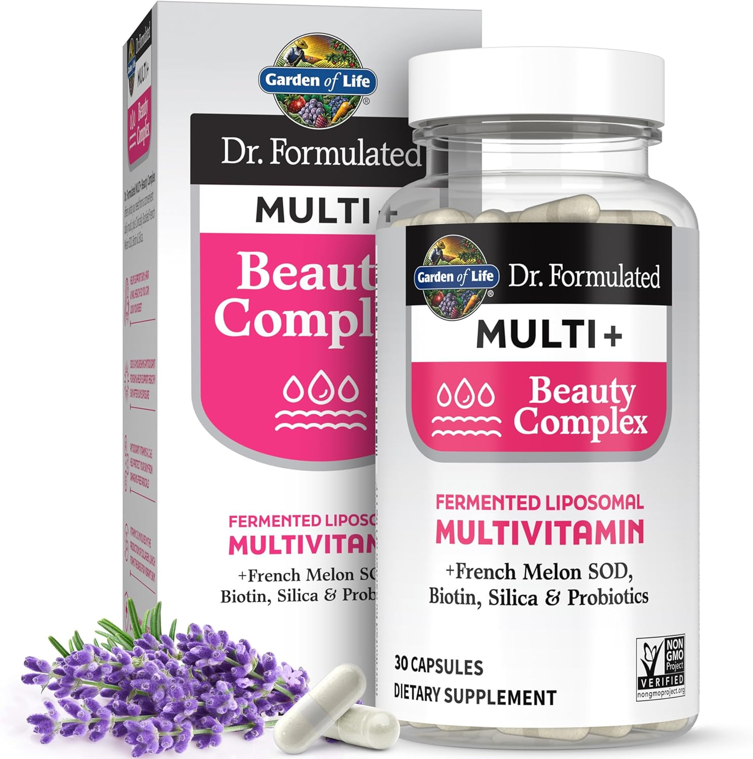 Dr Formulated Multi+ Beauty Complex Fermented Liposomal Multivitamin plus Hair S