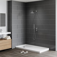 HOROW Shower Base 60x30 Inch Rectangle Single Threshold Shower Pan for Bathroom