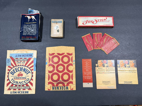 Vintage Tobacco Paper Lot....Granger, Philip Morris, Union, Joy Stick...12 items - Picture 2 of 2