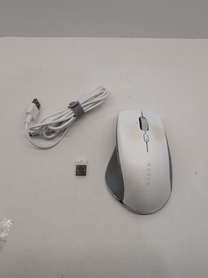 Razer Pro Click Mouse White RZ01-0299 Wireless Mouse - With Dongle Tested Z4#219