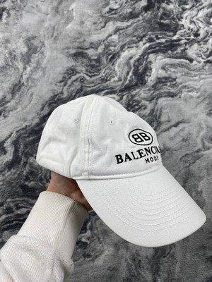 BALENCIAGA BBロゴキャップ Mサイズ ホワイト 刺繍 正規品 Balenciaga Big Logo Baseball Cap Men Size L White | eBay