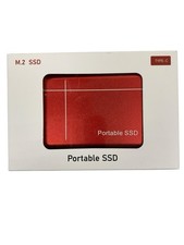 NEW! 32TB USB-C M.2 Portable External SSD Drive for PC Mac Laptop Android!