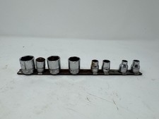 Snap-On FS  Set Of 8 Sockets As Is