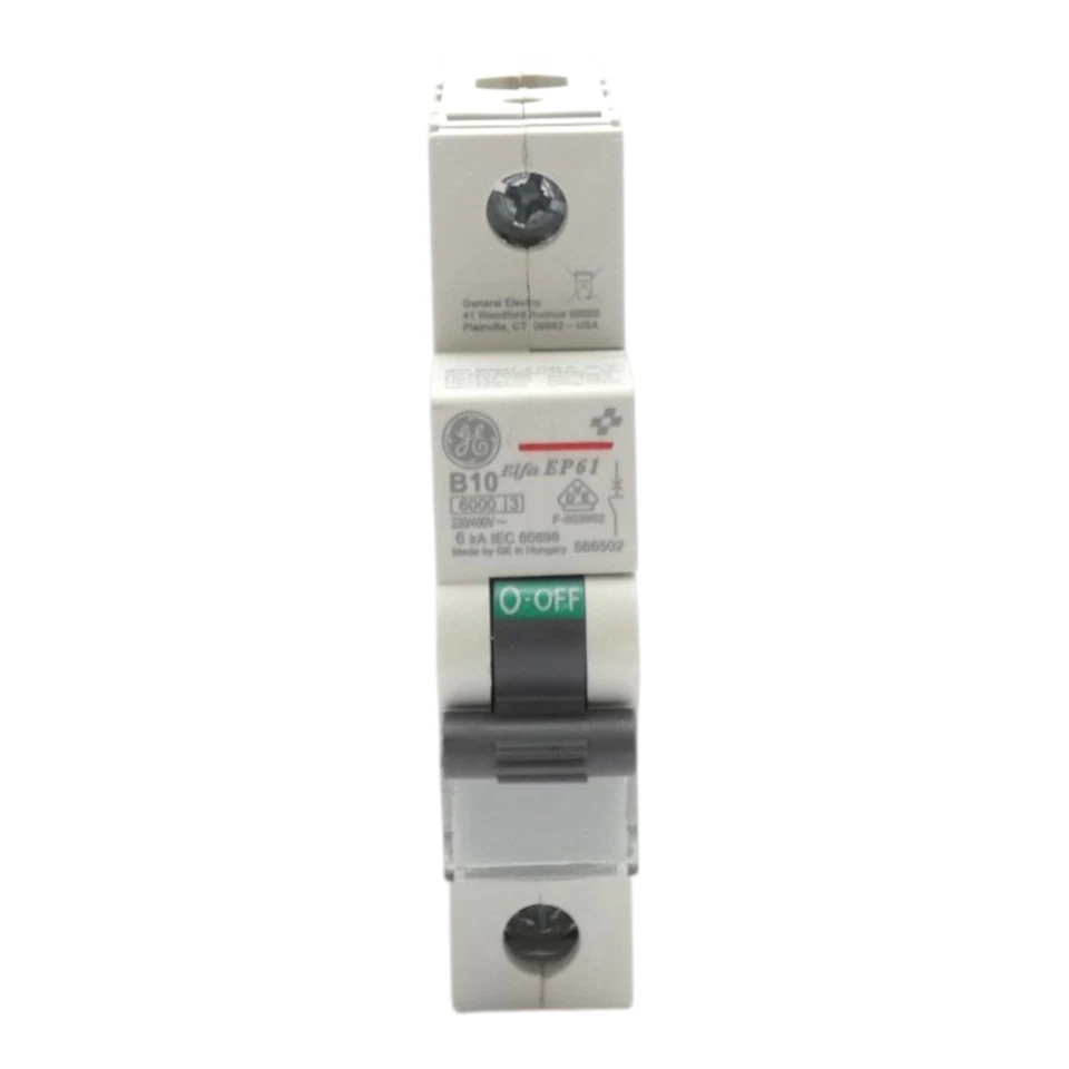 9x General Electric Elfa 566502 B10 EP61B10 Leitungsschutzschalter -unused- - Bild 2 von 4