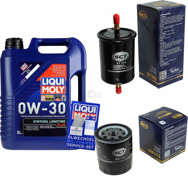 Inspektionskit Filter Liqui Moly ÖL 5L 0W-30 FüR Peugeot Partner Combispace 5F-image