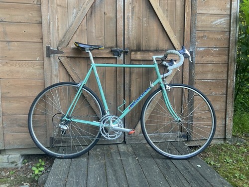 Cadre Vélo De Route Bianchi Vintage - Taille 59 Cm - Tubulaire Columbus Aelle - Occasion