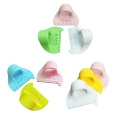 3Pcs Sewing Templates Finger Sewing Ruler Quilting Stitching Aid For Tailoring
