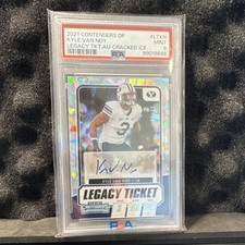 Panini 2021 Contenders Legacy Ticket Kyle Van Noy Cracked Ice /23 PSA 9