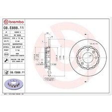 2x Bremsscheibe hinten für Opel Corsa F P2JO Mokka | 26239462