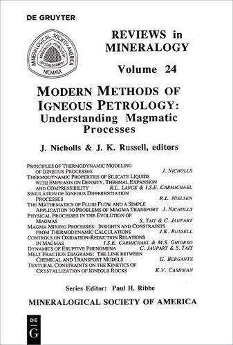 Thumbnail - James Nicholls Modern Methods Of Igneous Petrology (taschenbuch) (us