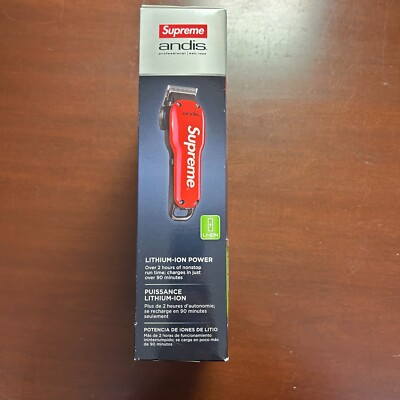 Supreme Andis Cordless Envy Li Clipper Brand New In Box Rare