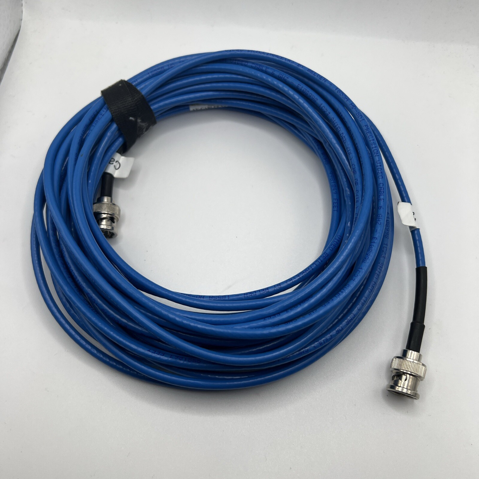 Belden 1855A HD-SDI Mini RG59 Video Cable – BNC Male To Male, 75 Ft, Black (Made In USA)