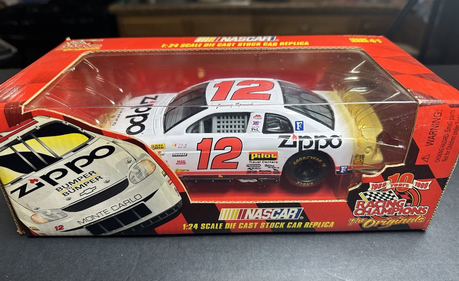 Racing Champions NASCAR 10th Anniversary - 1:24 Die Cast Stock Car Jimmy Spencer