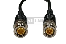 Jumper Patch Cable Coaxial [3 ft] BNC Gold-Plated 50 ohm (#990-010)