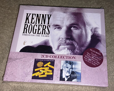 Kenny Rogers Through the Years 2 CD NEW/SEALED After Dark/Ten Years of Gold 2006