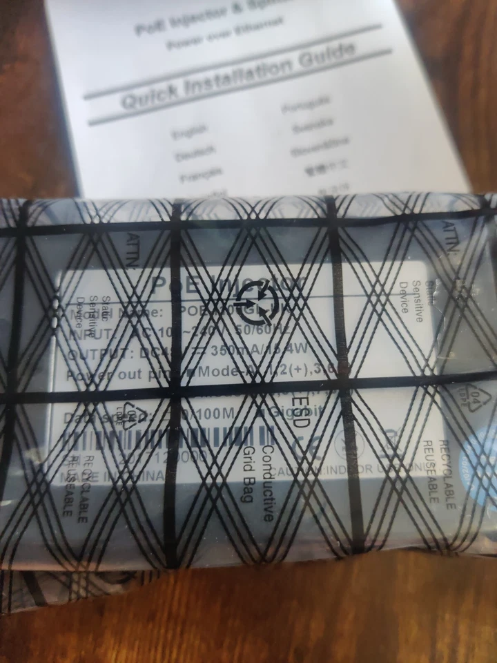 BV-Tech Gigabit Power Over Ethernet PoE+ Injector | 30W - Image 3 of 4