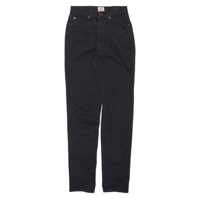SIMPLY BASIC Damen Jeans schwarz Denim Slim Tapered W26 L32